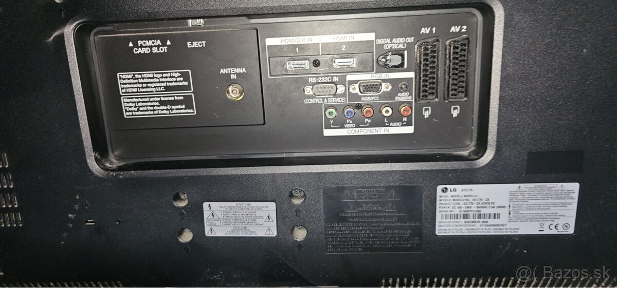 Televizor LG 37LT75 37” 94cm s pevnym diskom - 2