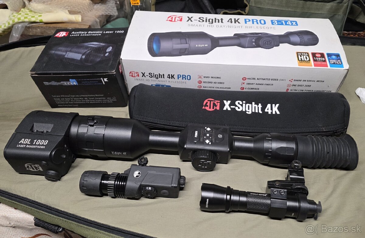 Predám nočné videnie ATN X-Sight 4K - 2