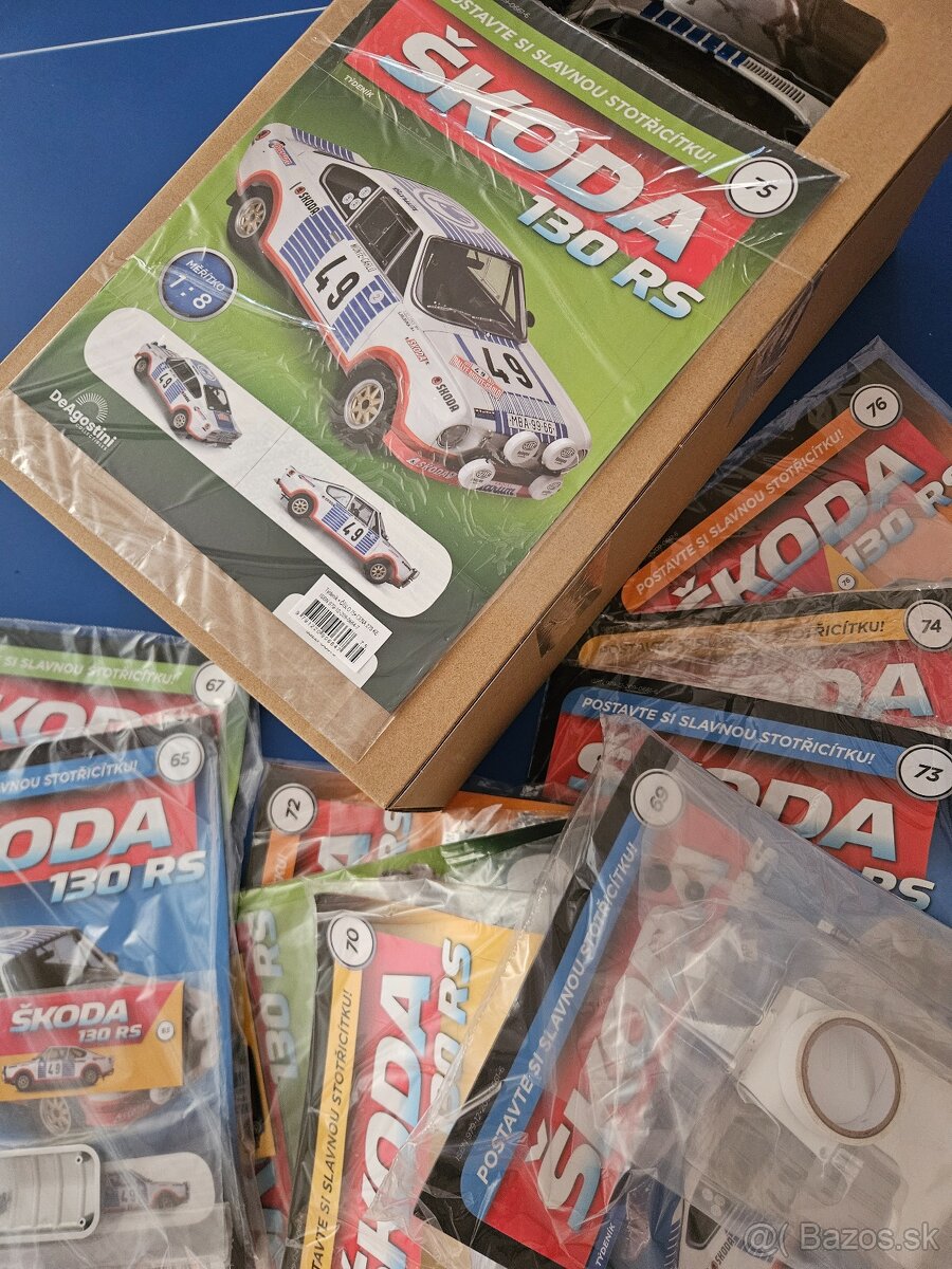 Škoda 130 RS 1977 DeAgostini 1:8 1-87 - 2