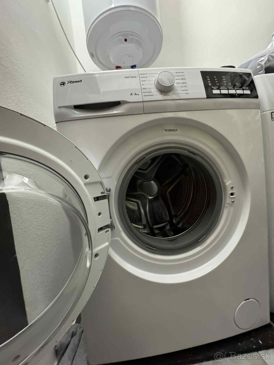 Predám výbornú práčku ROMO RWF1060A (6 kg) (slim) - 2