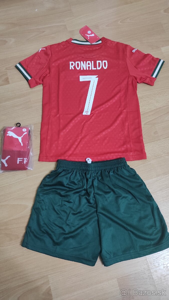Nový detský dres Portugalsko - Ronaldo - 2
