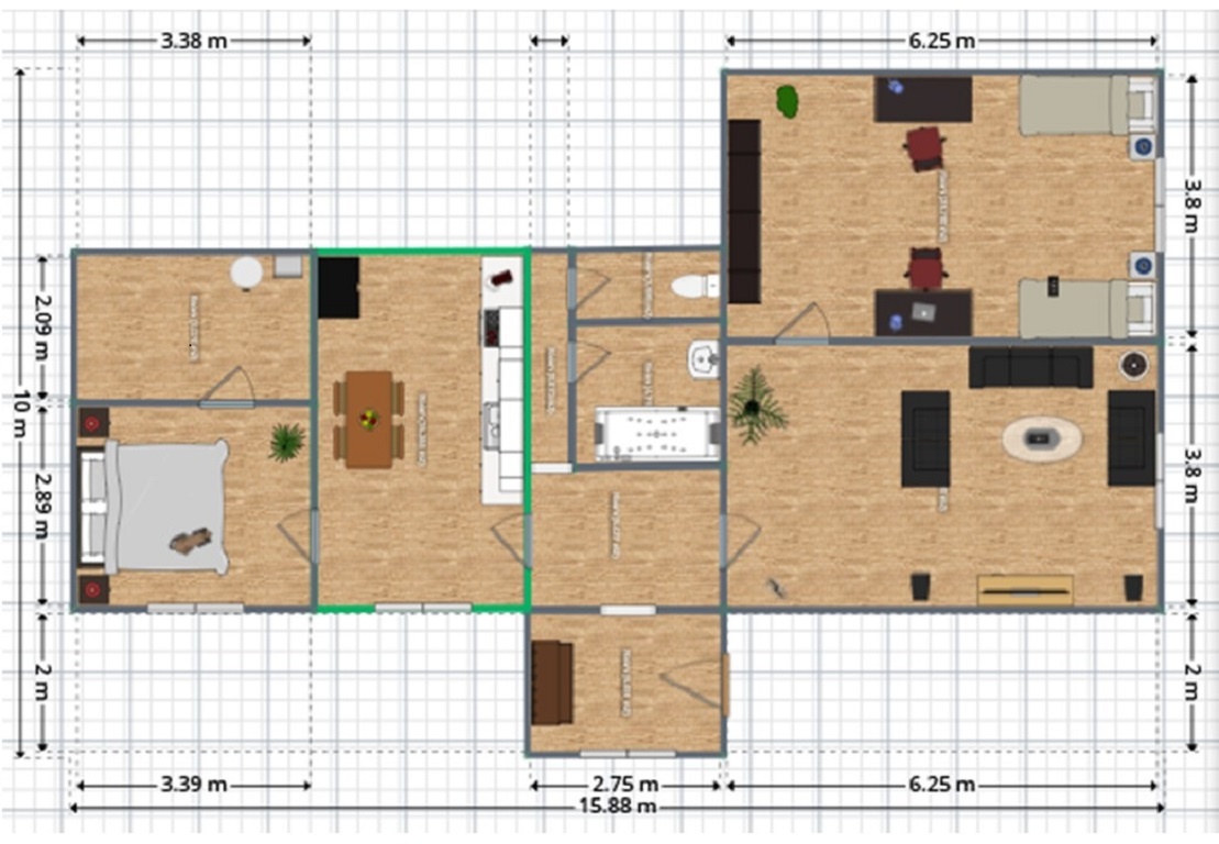 Predáme 3 izbový byt v rodinnom dome v obci Radimov - 2