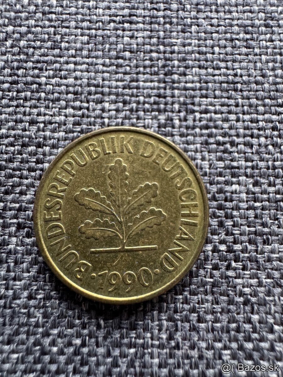 Nemecko - 5 Pfennig 3 ks, 2 Pf. 2 ks, 1 Pfennig 3 ks = 8 ks - 2