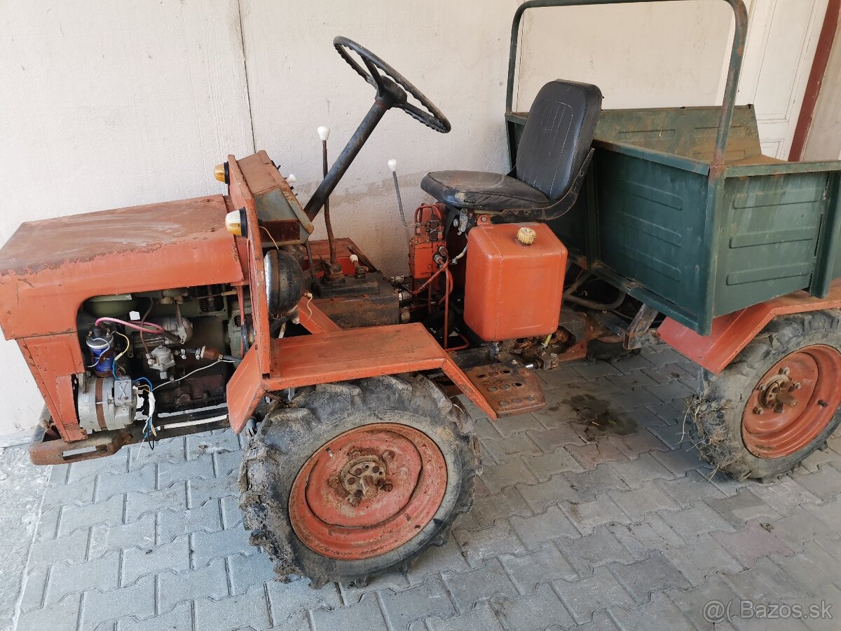 Malotraktor 4x4, prikarpatec - 2