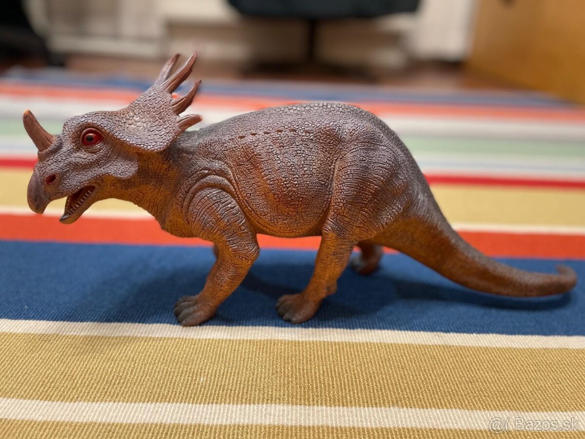 Detská hračka – dinosaurus Styracosaurus, nepoškodený - 2