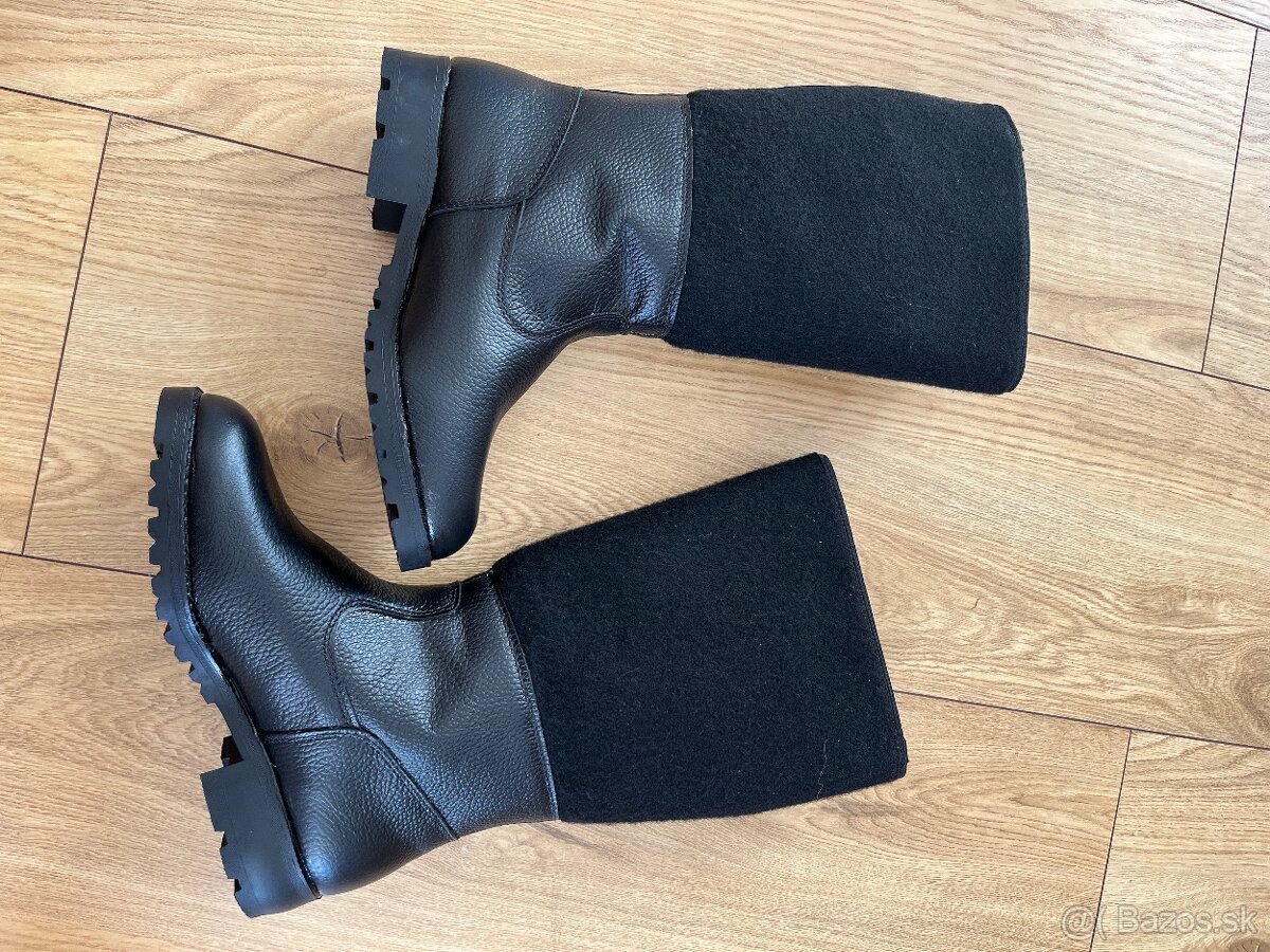 Predam kozene cizmy filce - 2