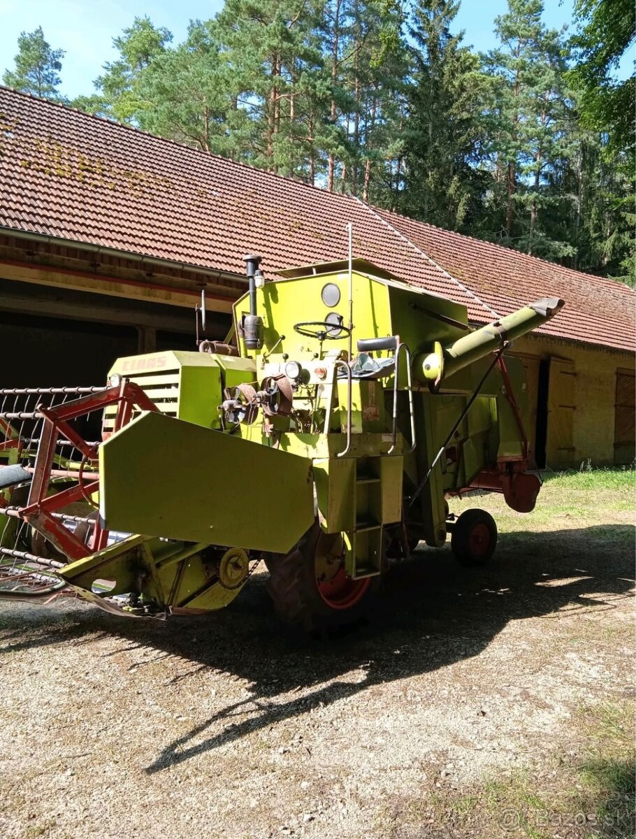 Kombajn claas cosmos drtic slamy - 2