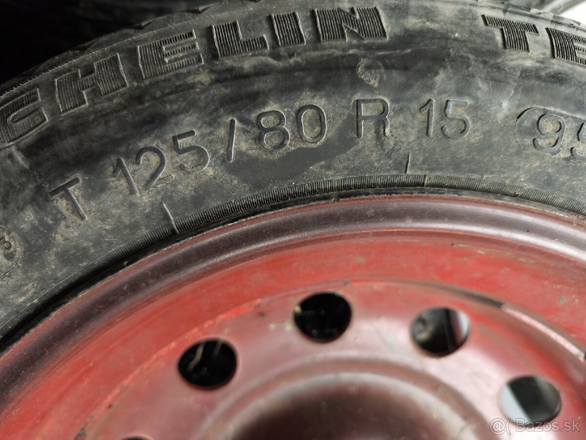 Predám dojazdove koleso 4x98r15 - 2