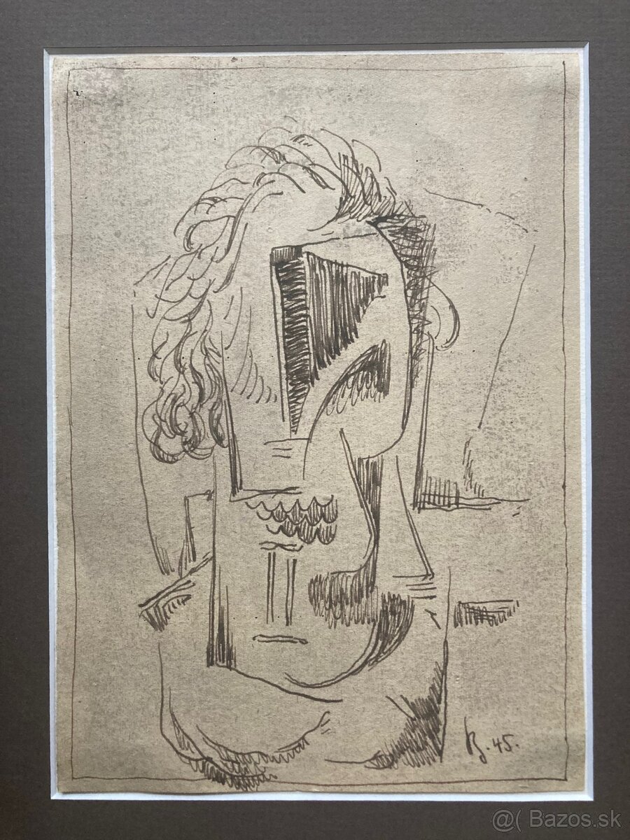 3 x Vlastimil Beneš, kresby - 2