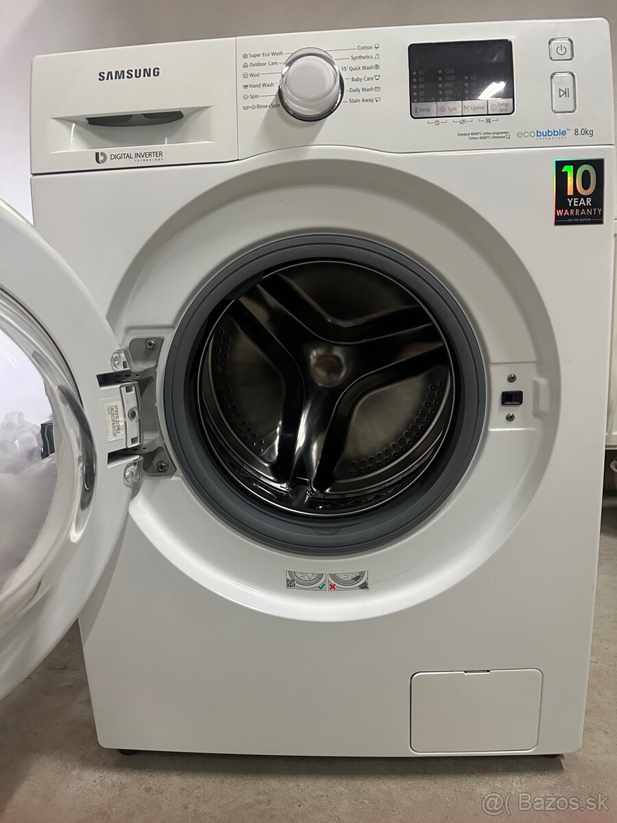 Práčka Samsung WF80F5E2U2W - 2