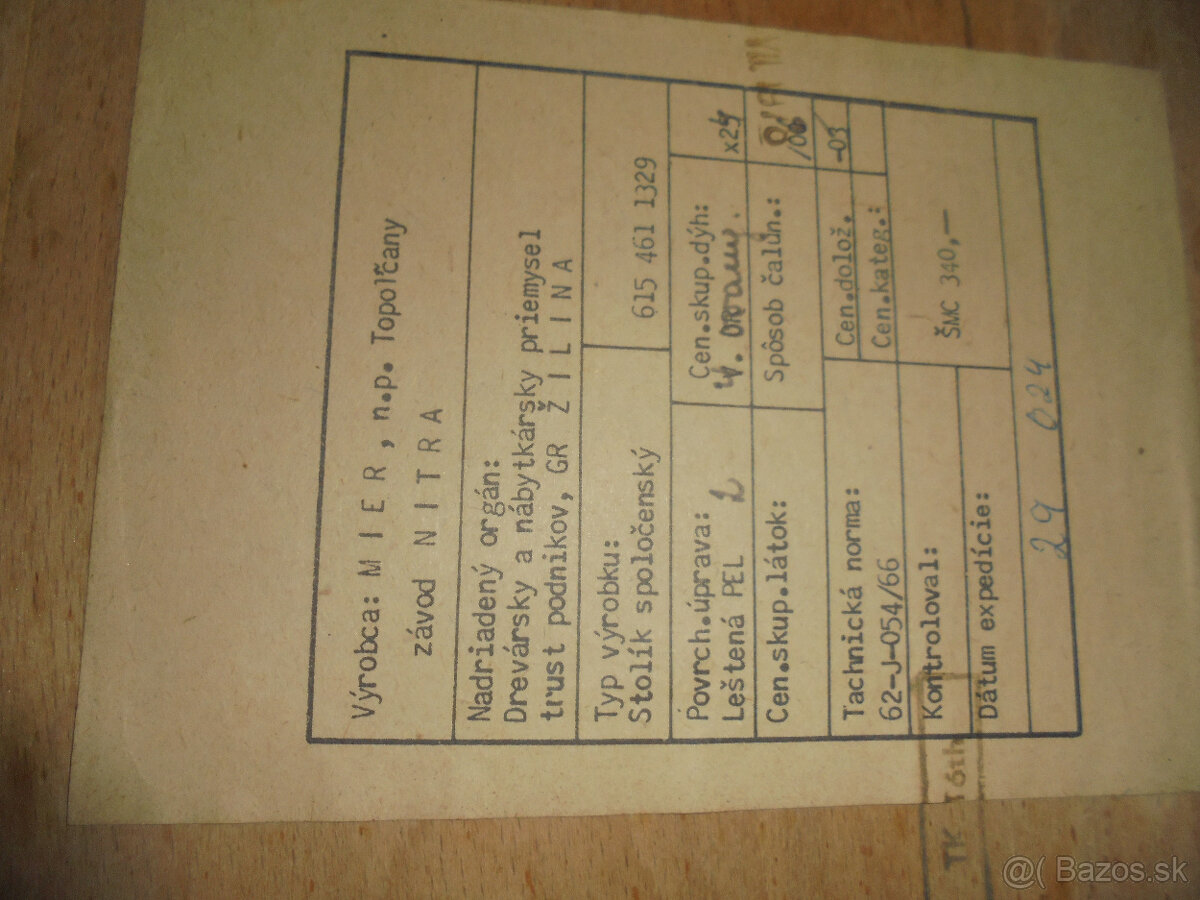 Predám retro stolík - 2