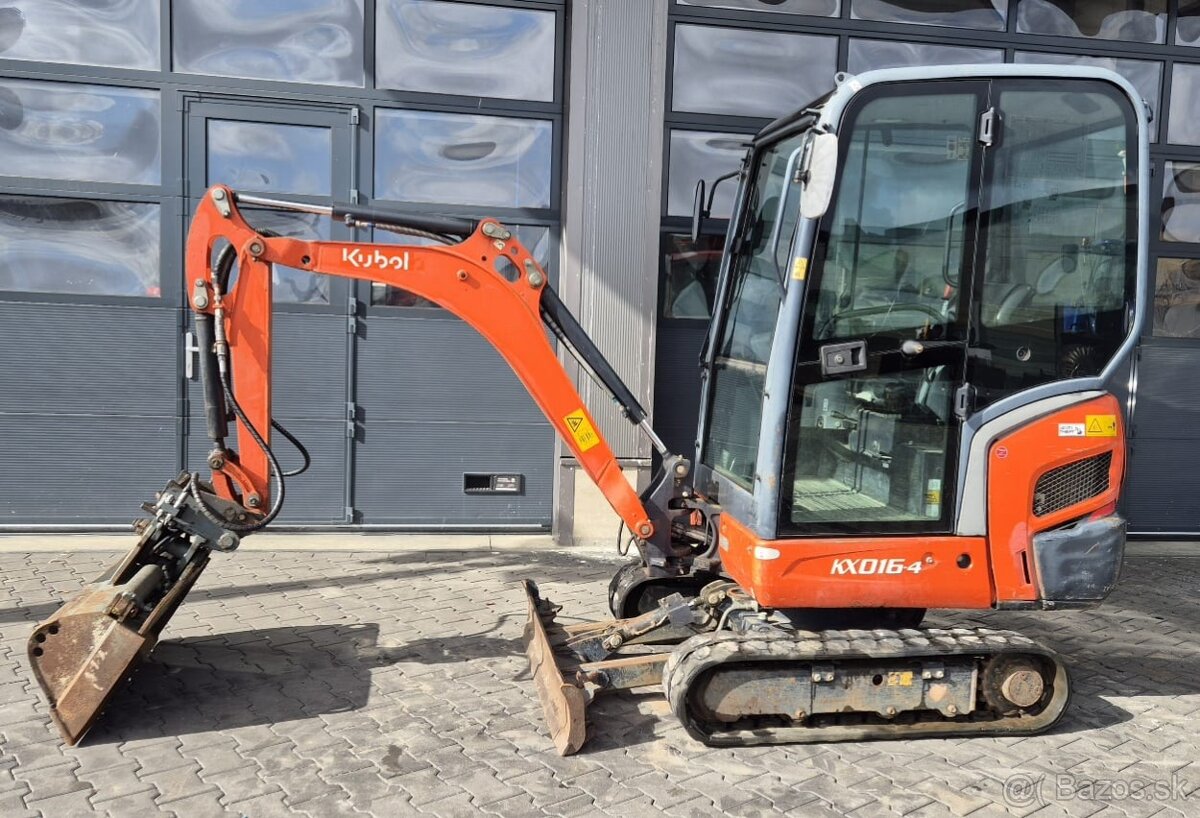 Prodám minibagr Kubota KX 16 - 2