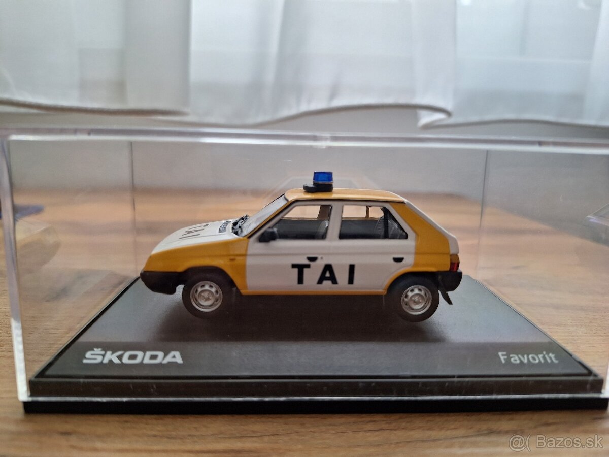 Modely Škoda 1:43 ABREX + 1x NOREV - 2