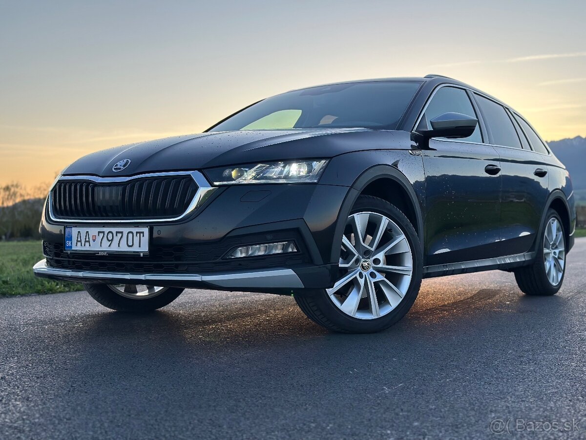 ✅SKODA OCTAVIA 4 SCOUT model 2022