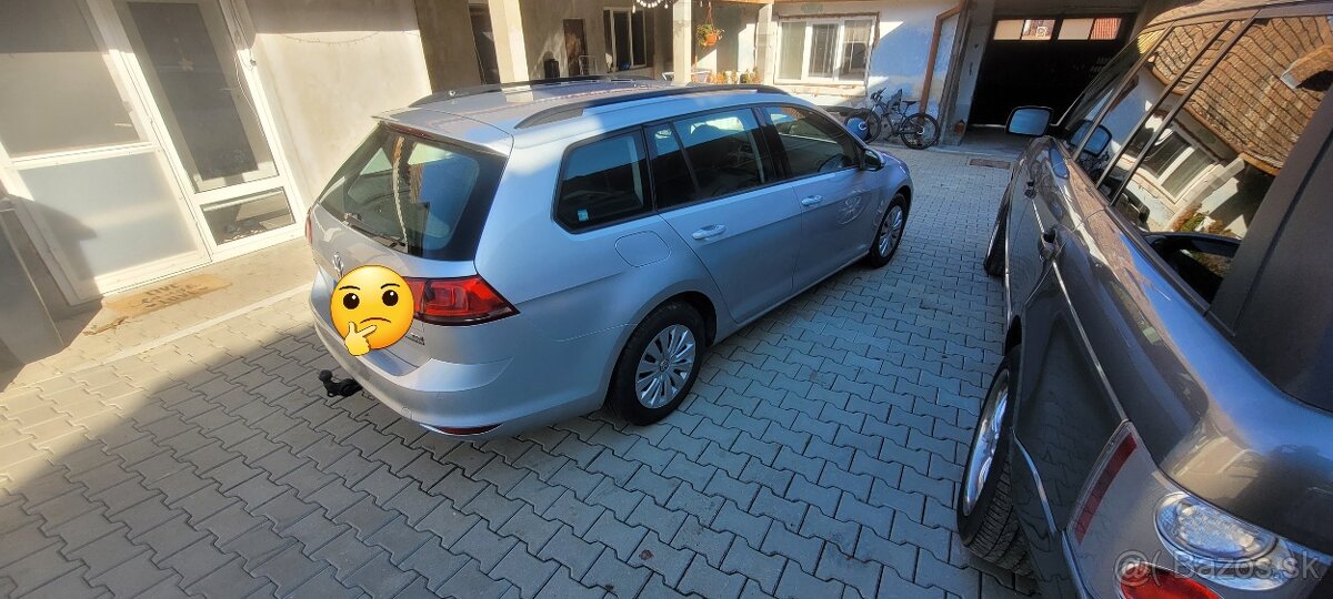 Predam vw golf 7 1.6tdi r.v.2014 (217 tis km) cena 6700e - 2