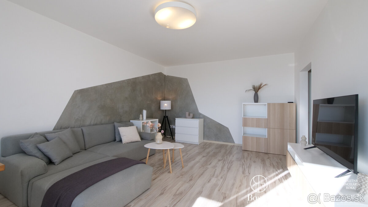 BOSEN | Zariadený 2 izb. byt, Mánes. nám. 2, Petržalka 50m2 - 2