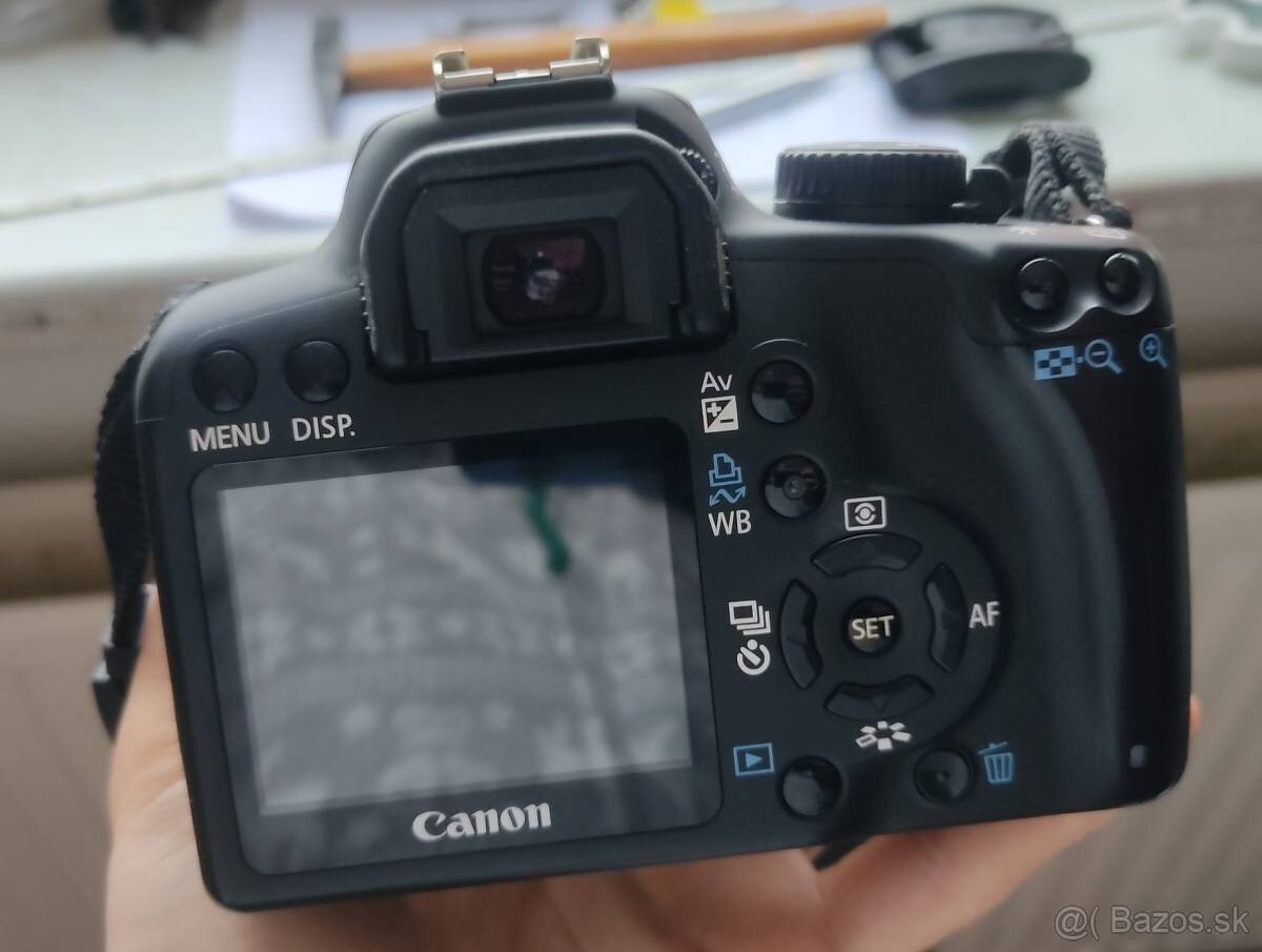 Canon EOS 1000D kit + nová brašňa (TOP stav) - 2