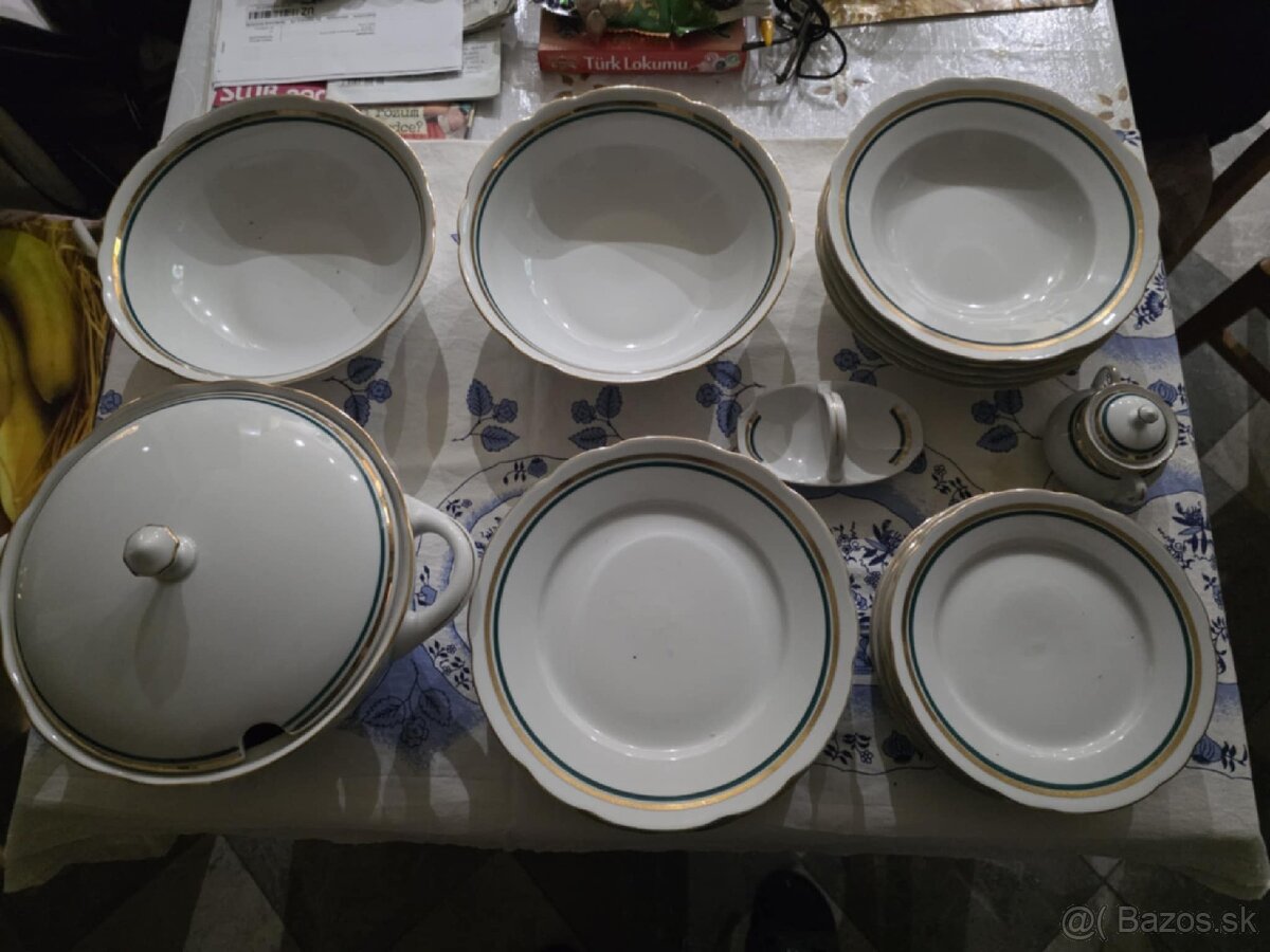 Retro tanierová súprava Bohemia - 2