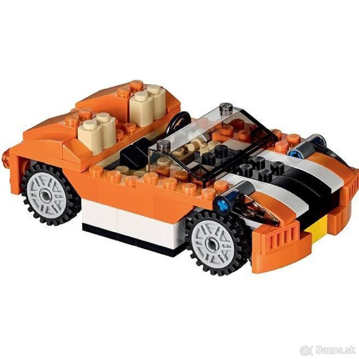 Lego Creator 31017 3v1 Oranžové pretekárske auto, formula... - 2