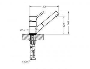 Batéria Alveus Cleo-P chrom - 2