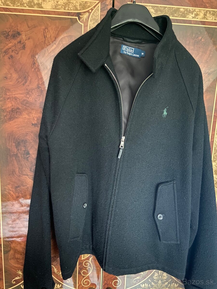 Ralph Lauren,kabát čierny,M - 2
