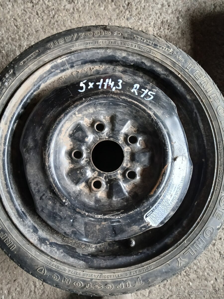 Dojazdové koleso,rezerva - 2