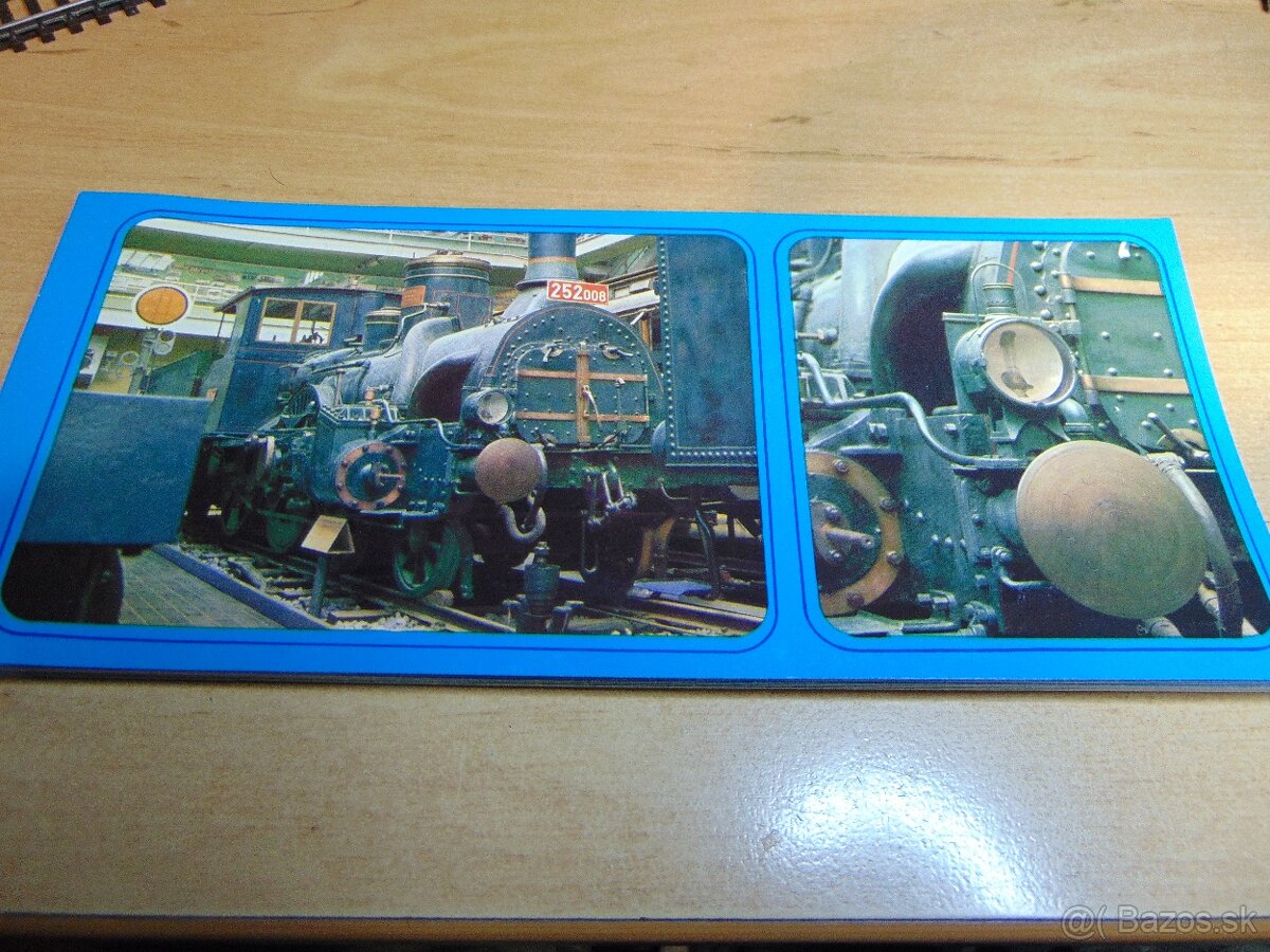 Vláčiky HO Karty-obrázky-zníž. ceny - 2