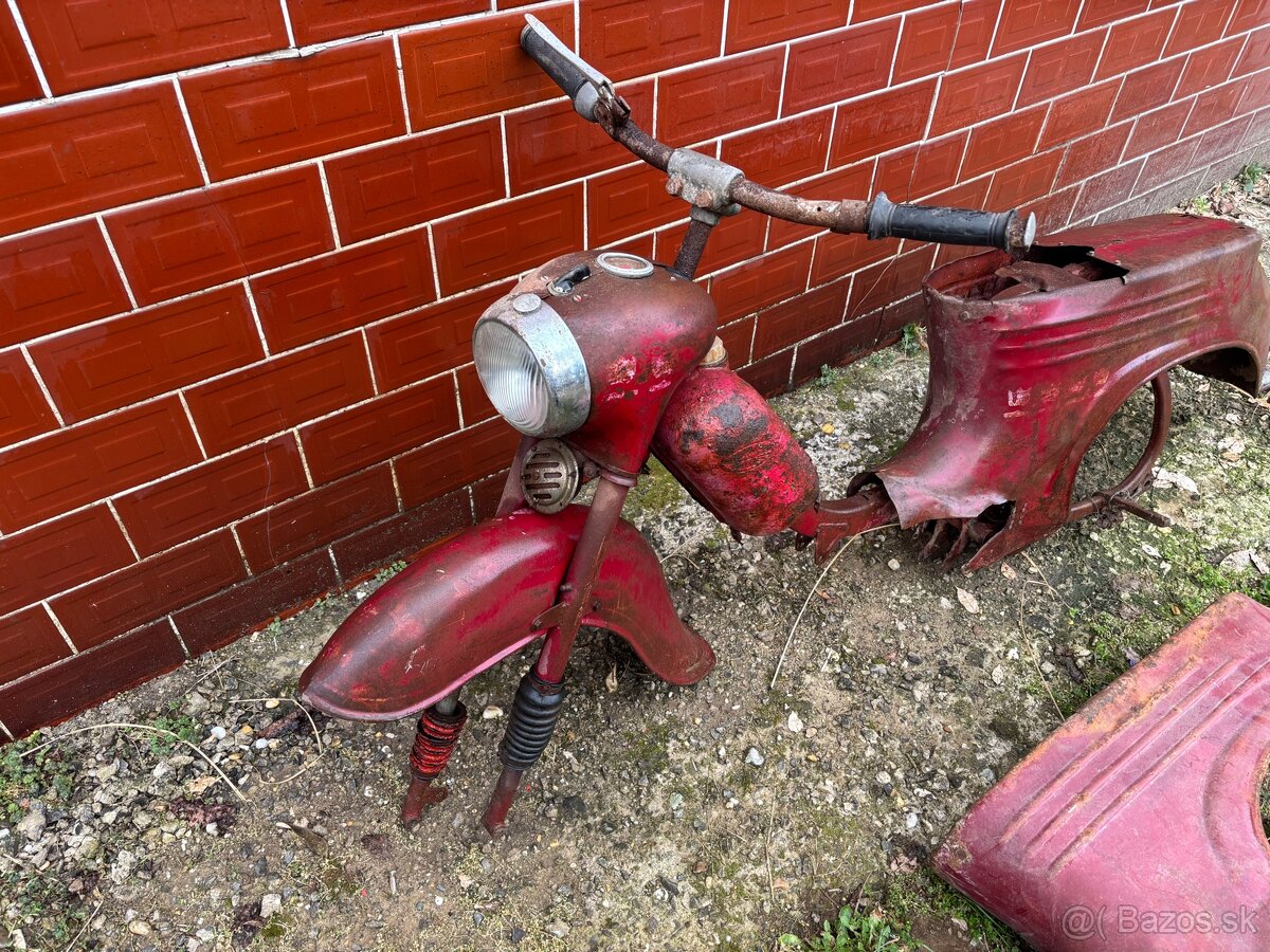 Jawa 555 + sukňa - 2