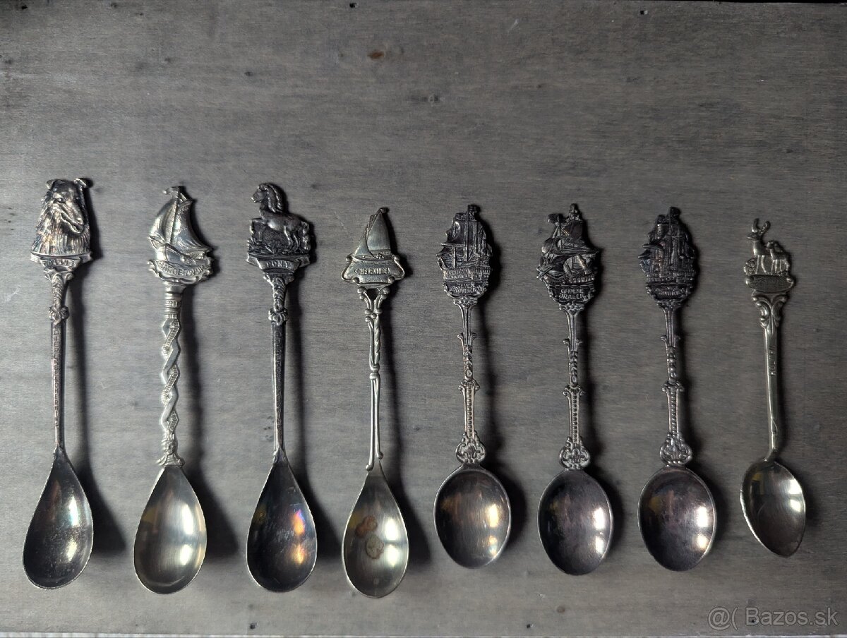 Zberateľské malé lyžičky - 2