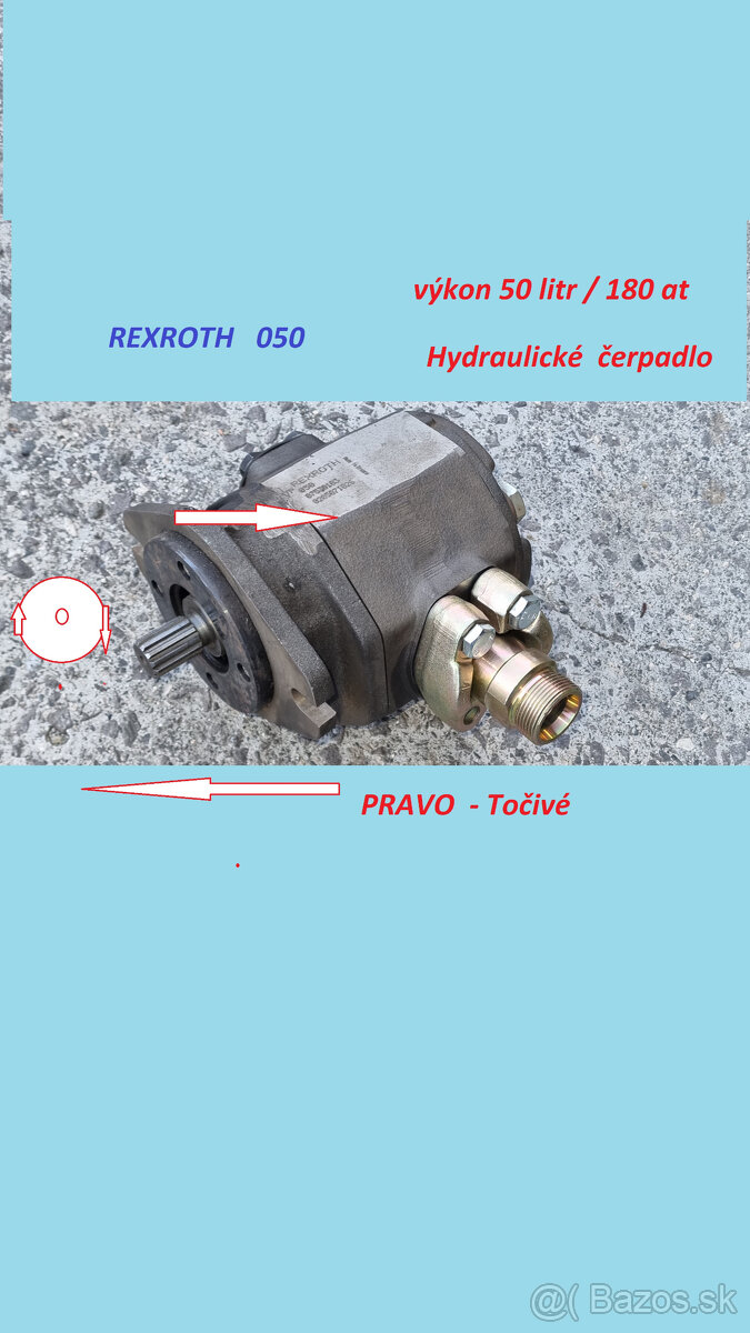 HYDROMATIK A2FM125/61W - VAB010 - nové hydromotory - 2
