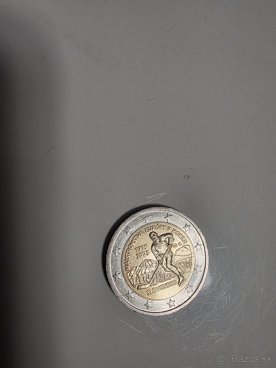 Pamätná 2 EURO minca vydaná pri príležitosti 100. výročia pr - 2