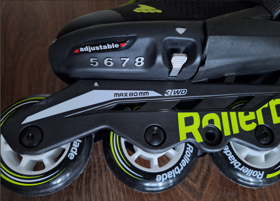 Rollerblade Microblade – detské kolieskové korčule (nové) - 2