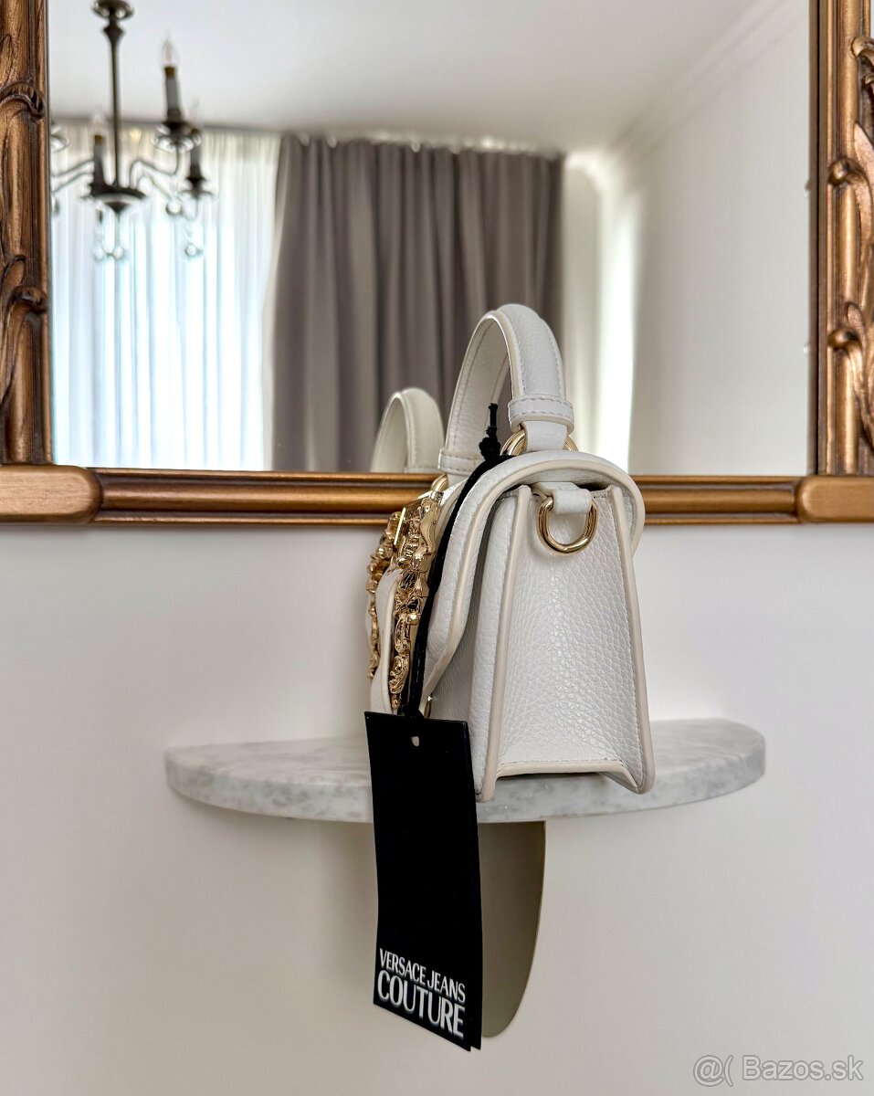 Dámska originál biela kabelka - 2