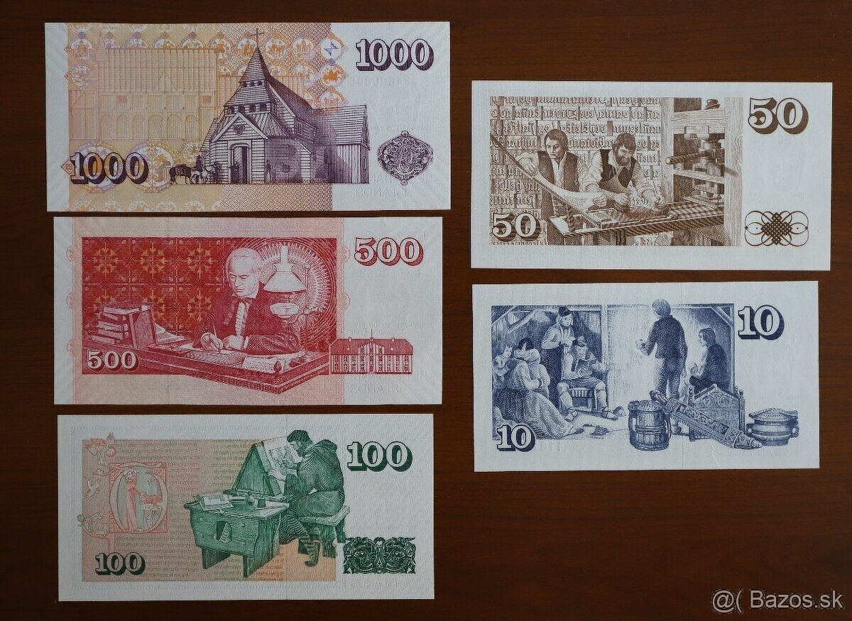 Unc bankovky Island - 2