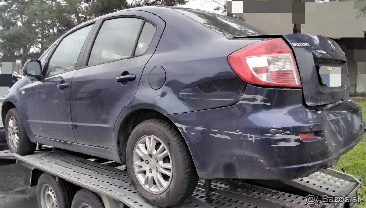 SUZUKI SX4 1.6 2011 Predám motor M16A, NÁRAZNÍK, DVERE SEDA - 2