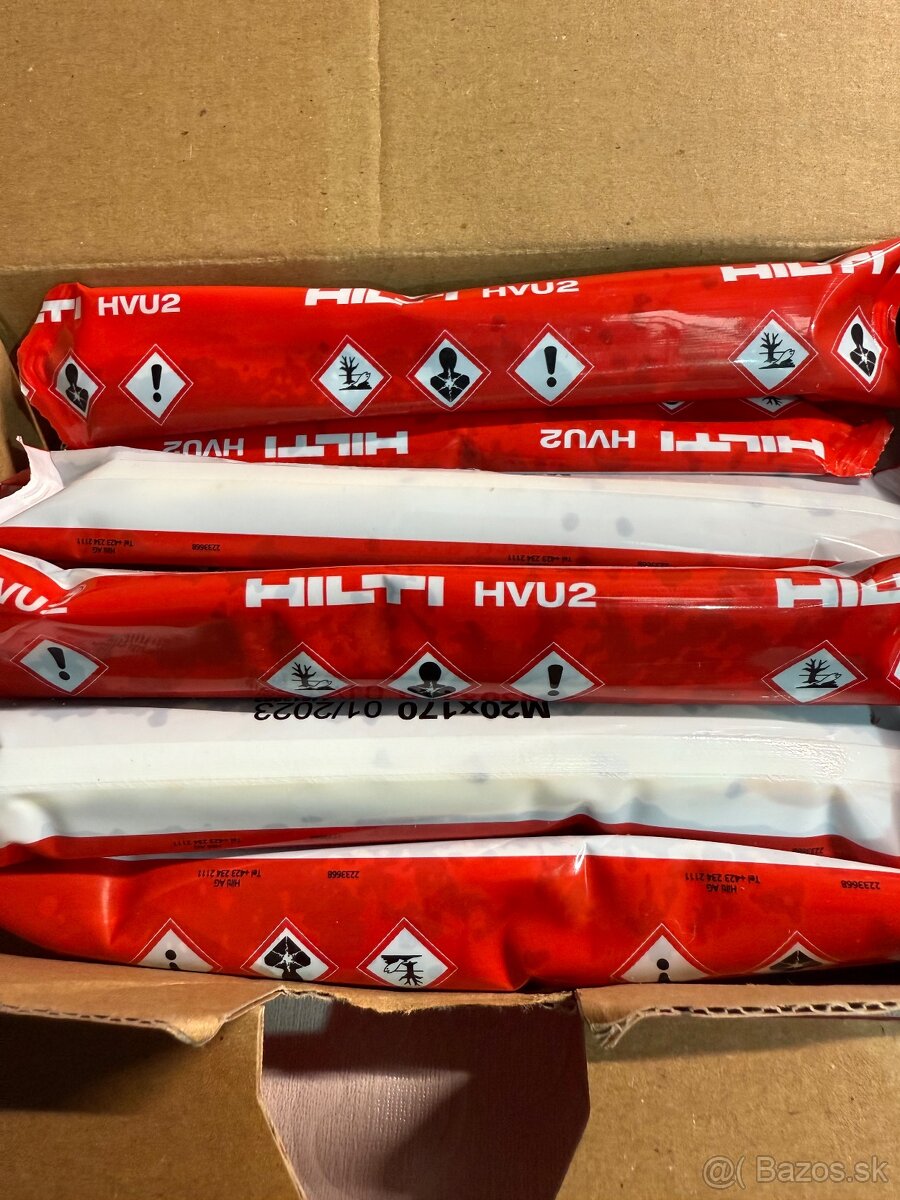 Hilty chemická kotva HVU2 M20x170 - 2