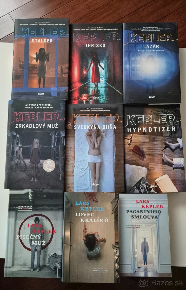 Knihy od Larsa Keplera - 2