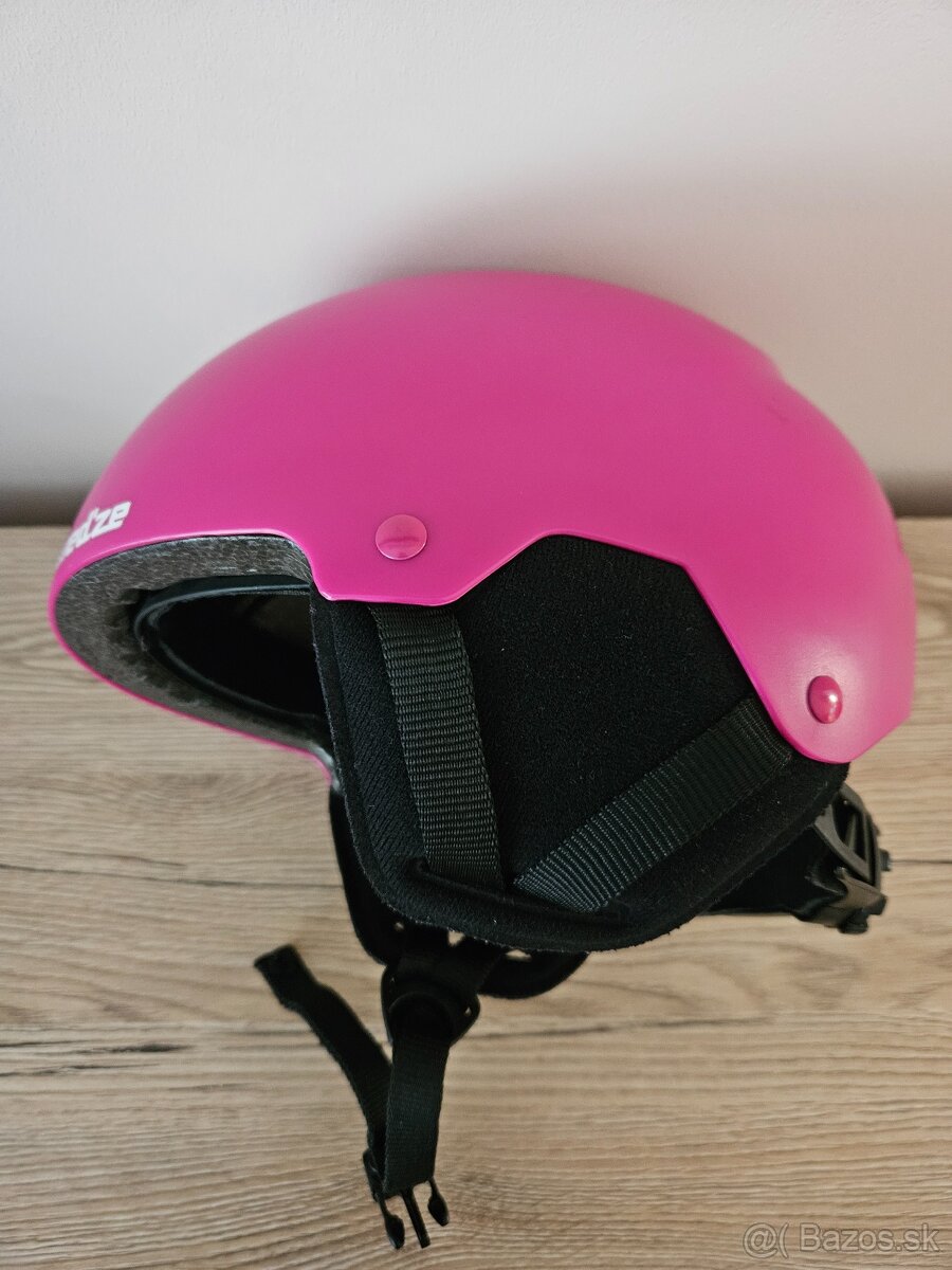 Predáme detskú helmu / prilbu Wedze H 100 JR pink - 2