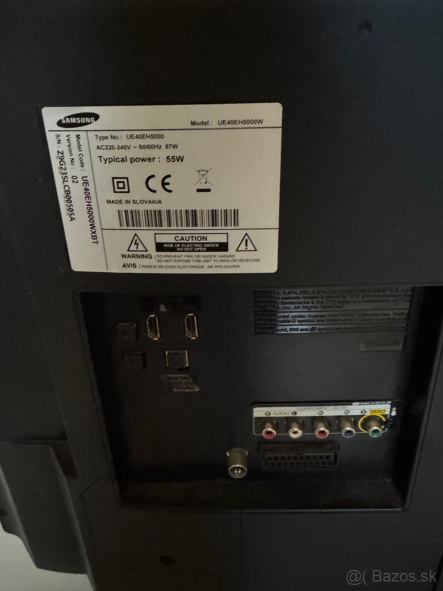 LCD TV 40" Samsung UE40EH5000 (101cm) - 2