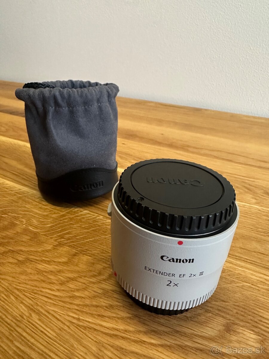 Canon extender EF TC 2X mk.III (telekonvertor) - 2