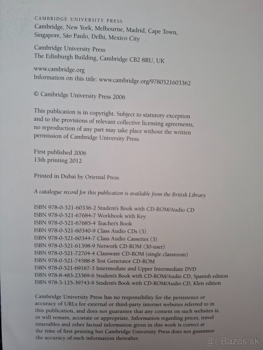 Face2face - Intermediate, Student's book - 2