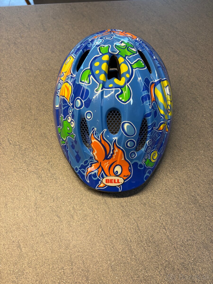 Predam - detska cyklisticka prilba modra - 2