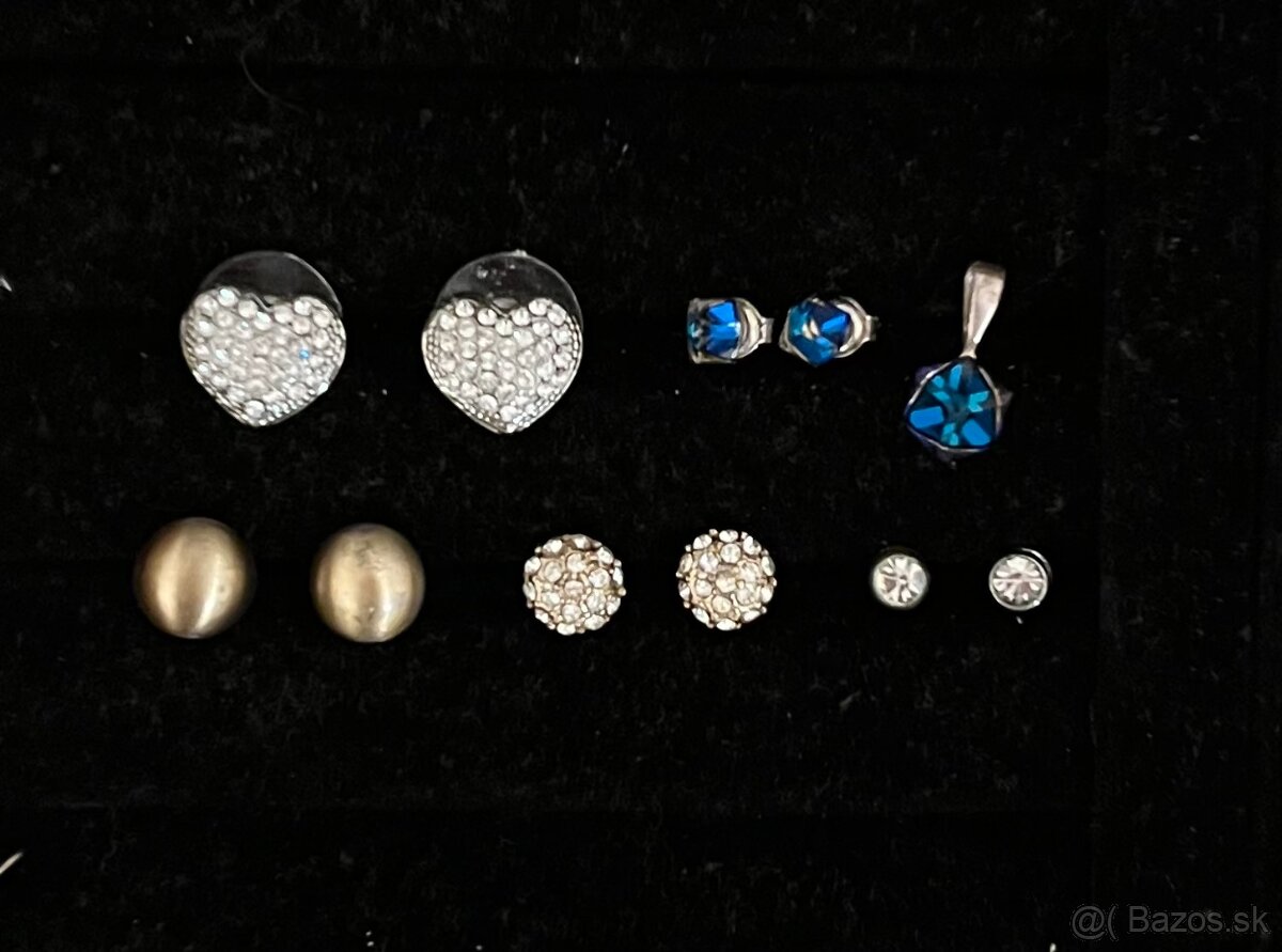 Náušnice - set viacerých - cena spolu - 2