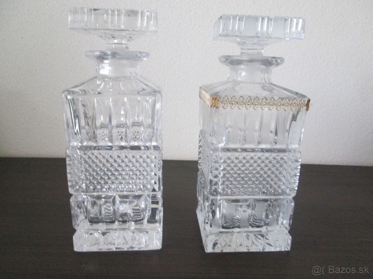 Brúsené karafy na whisky - 2