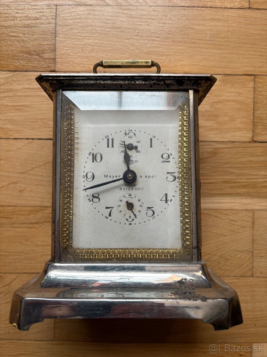 Starožitne stolové hodiny Mayer/Junghans - 2