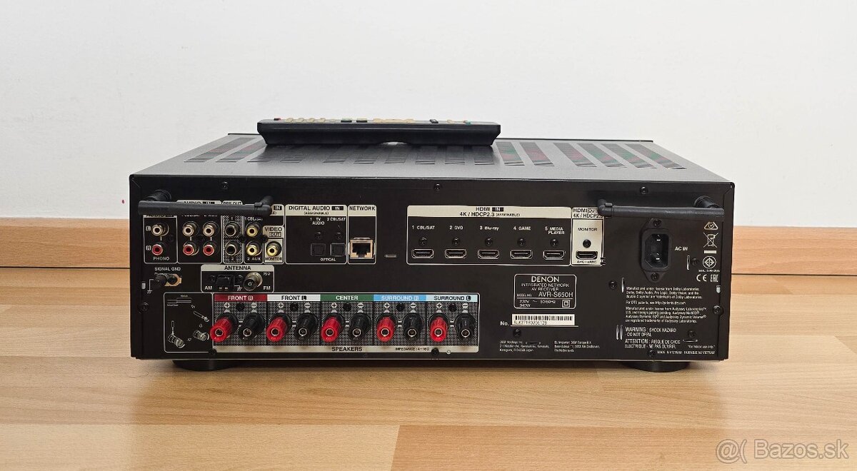 Denon AVR-S650H /AirPlay2/Bluetooth/Spotify/Wi-Fi/4K - 2