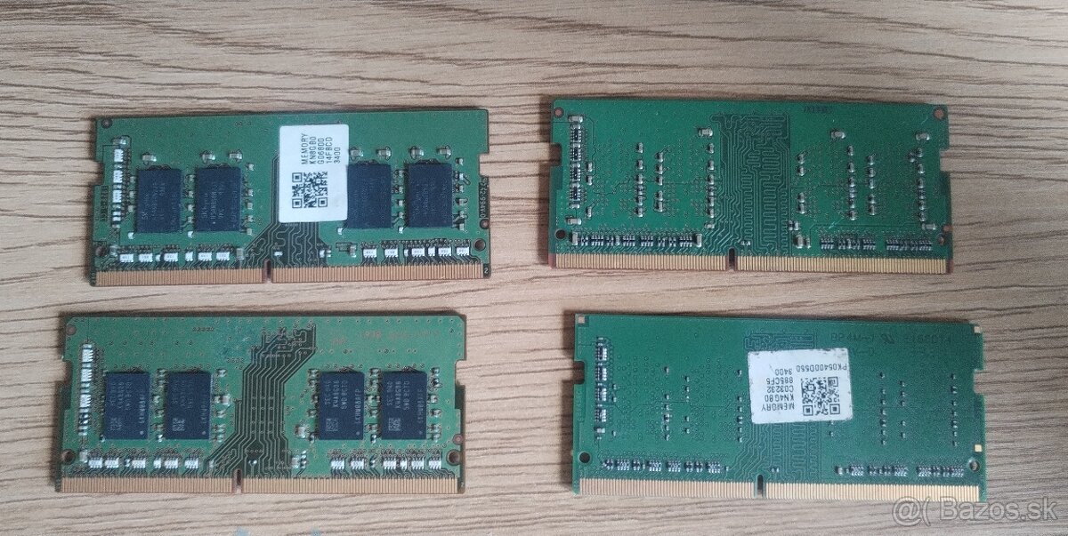 Notebook RAM - DDR4 2x8GB 2x4GB - 2