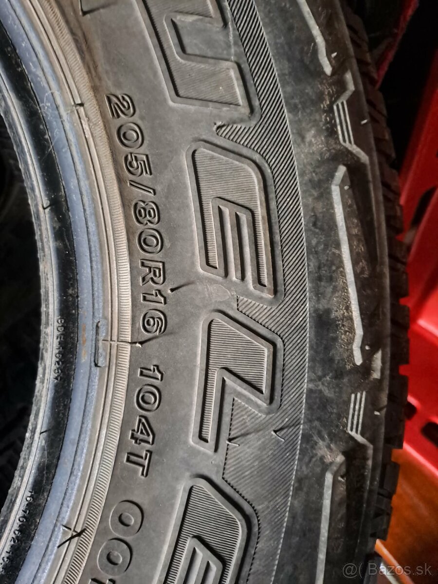 Celoročné pneumatiky 205/80 R16 - 2