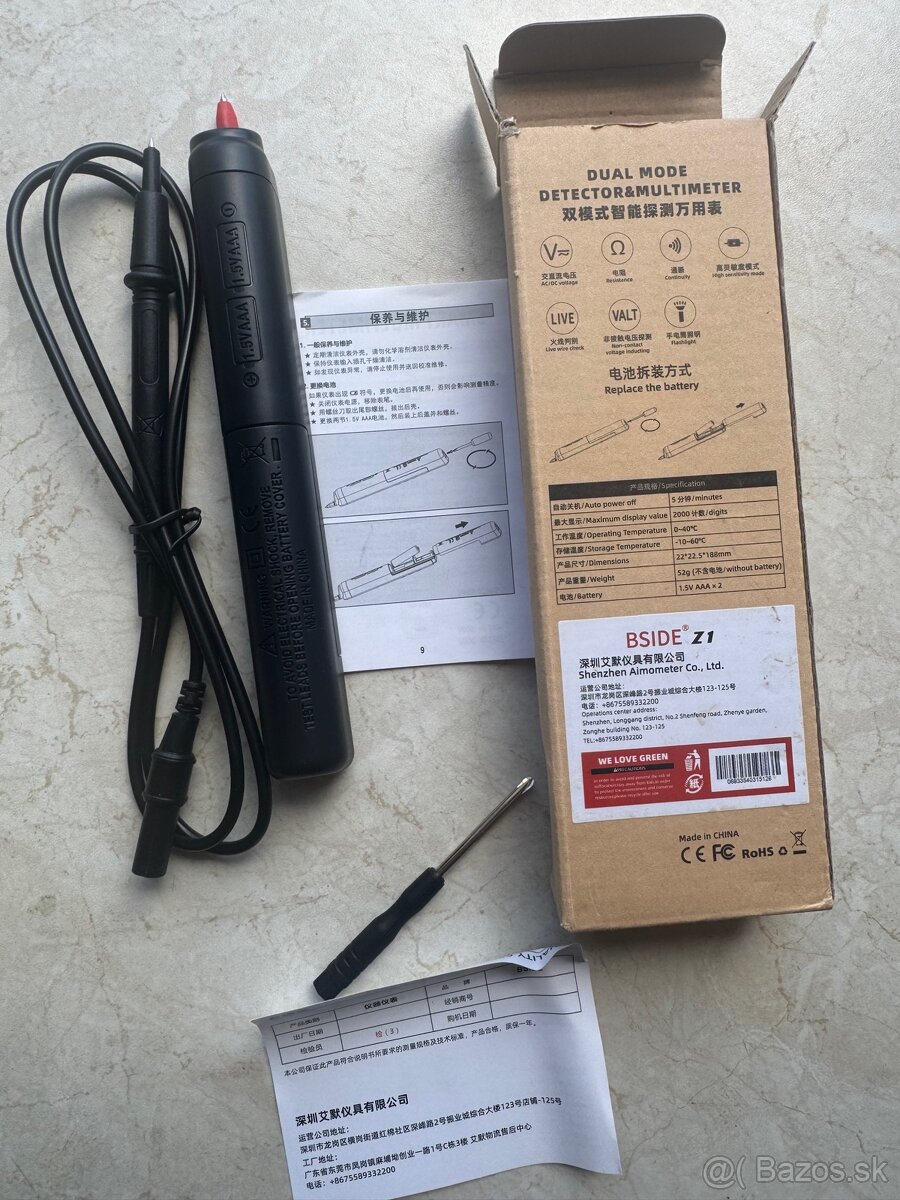 BSIDE Z1 Smart Pen-Type Multimeter - 2