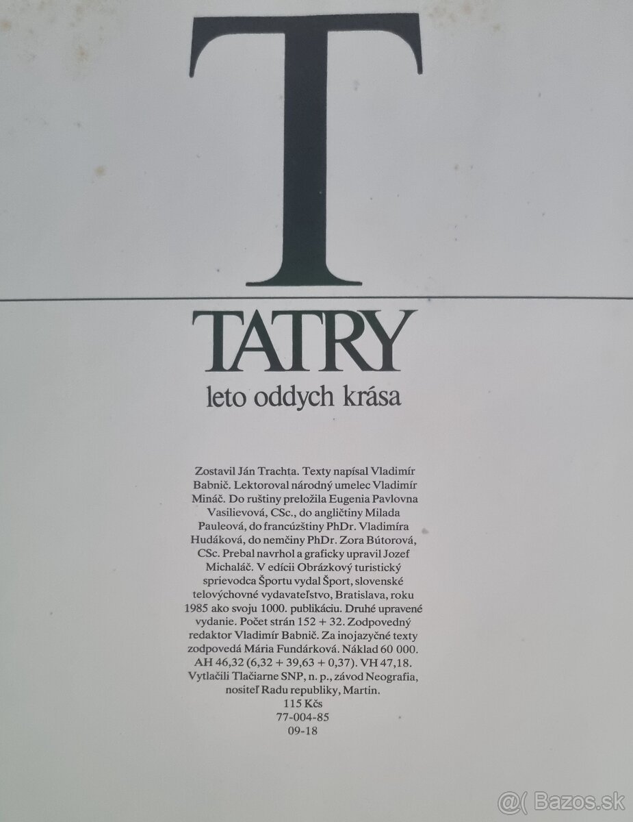 TATRY leto, oddych, krasa - 2